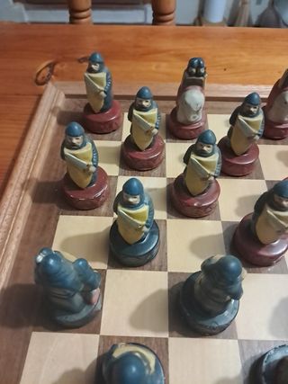Ajedrez Medieval Cerámica