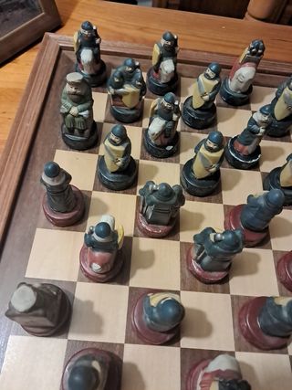 Ajedrez Medieval Cerámica