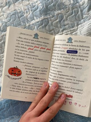 Libro de Gerónimo Stilton en perfecto estado