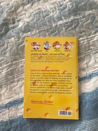 Libro de Gerónimo Stilton en perfecto estado