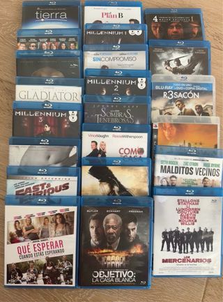 Lote 15 Películas Blu-ray