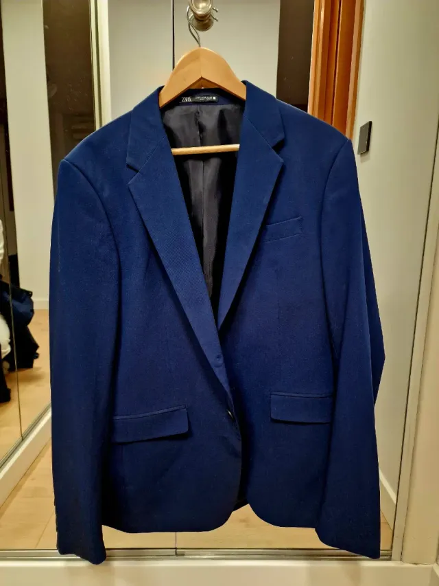 Traje de vestir Azul Zara