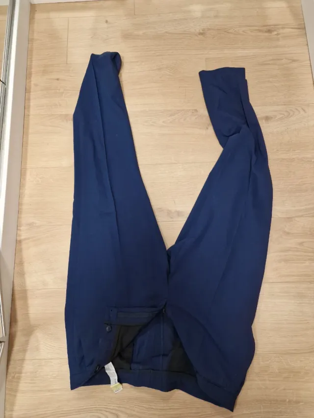 Traje de vestir Azul Zara