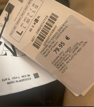 Gabardina Zara Beige