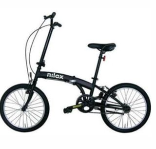 Bicicleta Plegable Nilox Negra