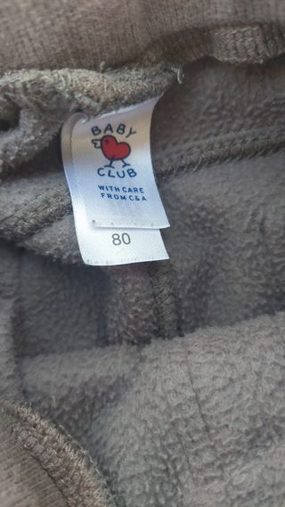 Conjunto fato treino 80cm