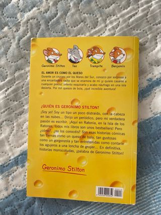 Libro de Gerónimo Stilton en perfecto estado