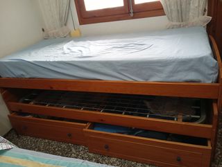 Cama nido juvenil de madera