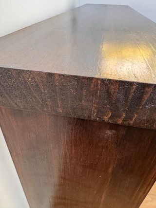 Consola de madera maciza