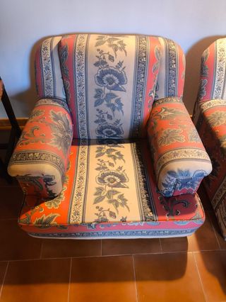 2 Sillones Estampados Florales