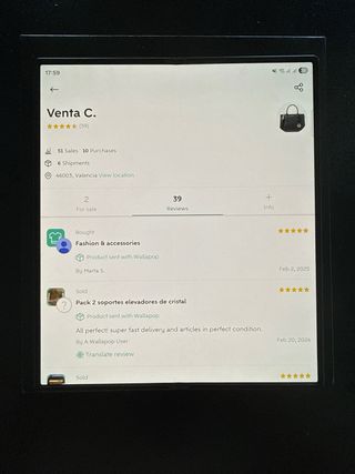 Samsung Galaxy Z Fold 6  256GB Negro