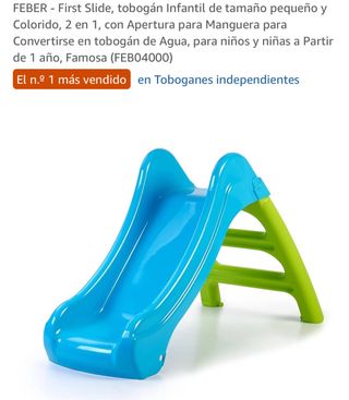 Tobogán Infantil Feber First Slide Azul
