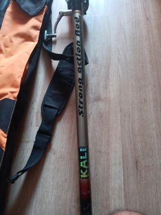 Caña de pesca KALI 3,90 + carrete Hérculy + funda
