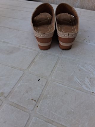 Chinelas Verão Bege Tamanho 37