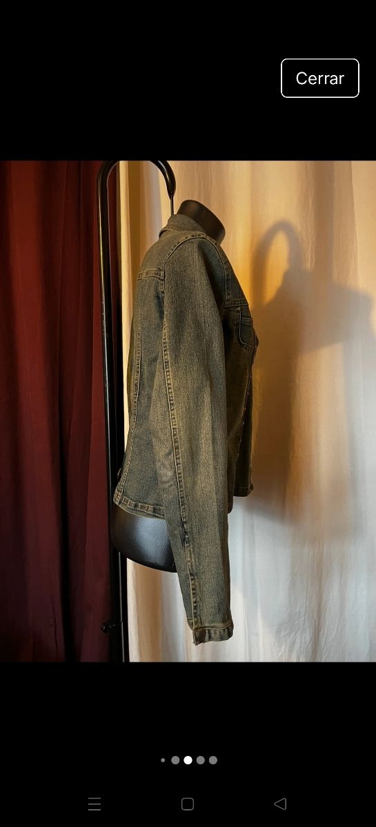 Chaqueta Vaquera con dorados