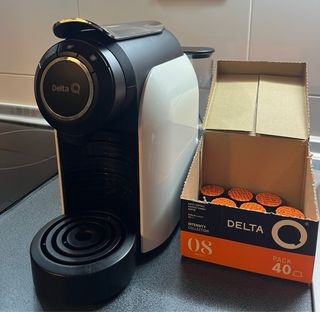 Cafetera Delta Q Blanca