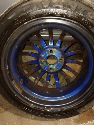 Llantas 4x100 R15 con garganta