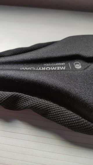 Sillín B'Twin Memory Foam Negro