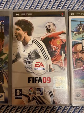 FIFA 09 PSP EA Sports y varios más 