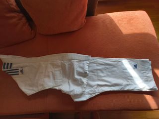Traje Judo Infantil Adidas Blanco 
