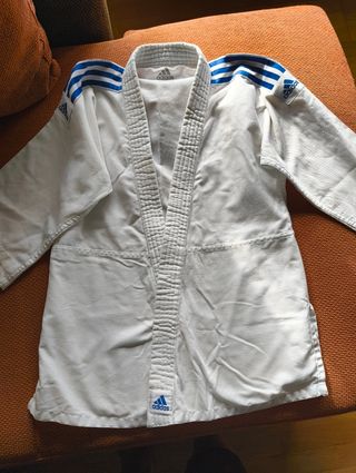Traje Judo Infantil Adidas Blanco 
