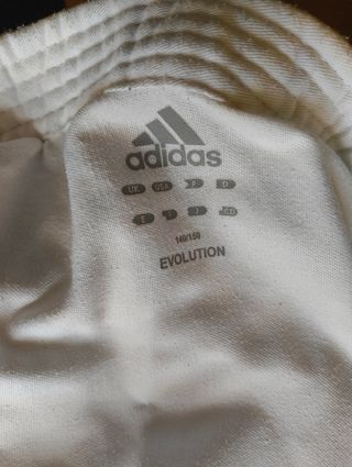 Traje Judo Infantil Adidas Blanco 
