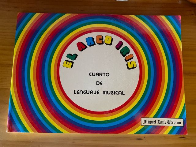 Libro El arcoiris - Lenguaje Musical