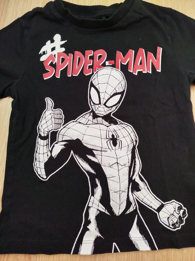 Camiseta Spiderman Talla 4/5 Años