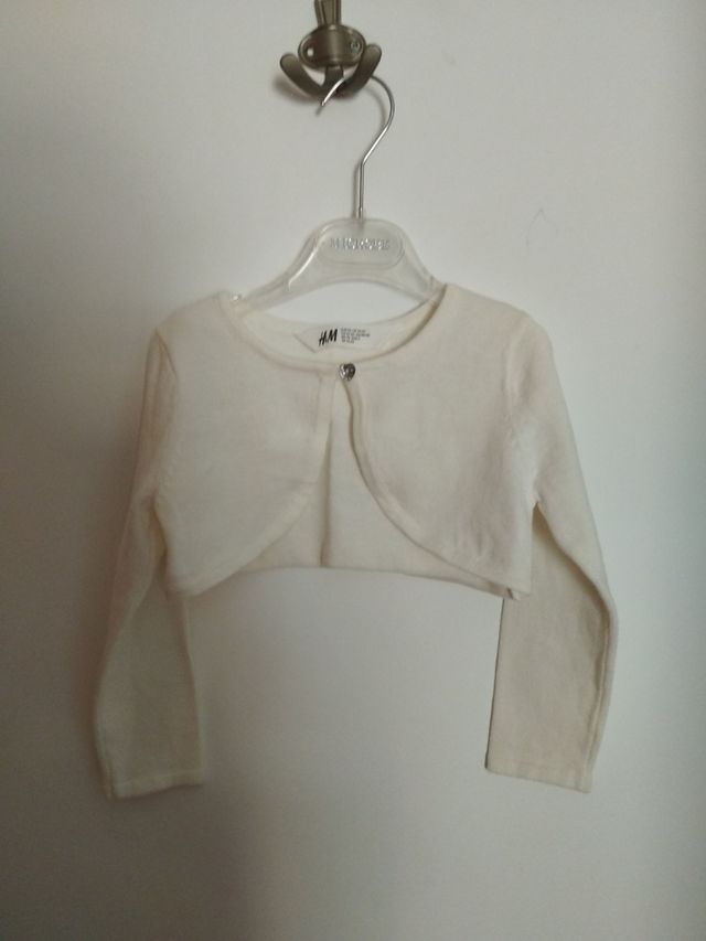 Torera H&M niña beige