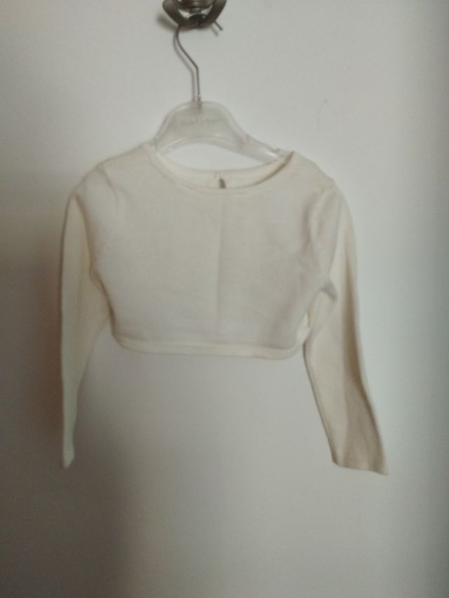 Torera H&M niña beige