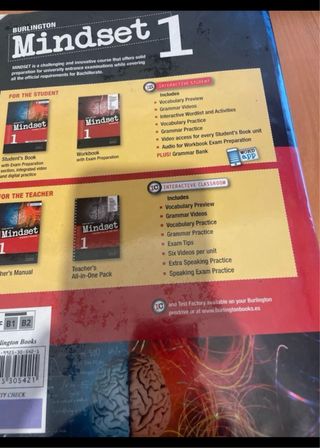 2 libros Inglés 1ºbachillerato Student