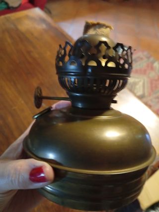 Lampada vintage base metallo