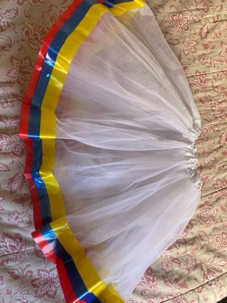Disfraz Traje Típico Colombiano, talla 10 años 