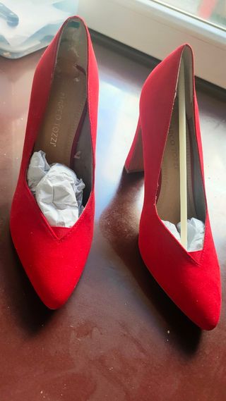 Zapatos de tacón rojos MARCO TOZZI