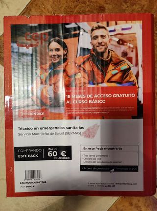PACK DE LIBROS + CURSO BASICO TECNICO EN EMERGE...
