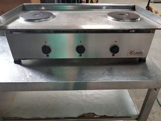 Plancha eléctrica 2 fuegos resistencia