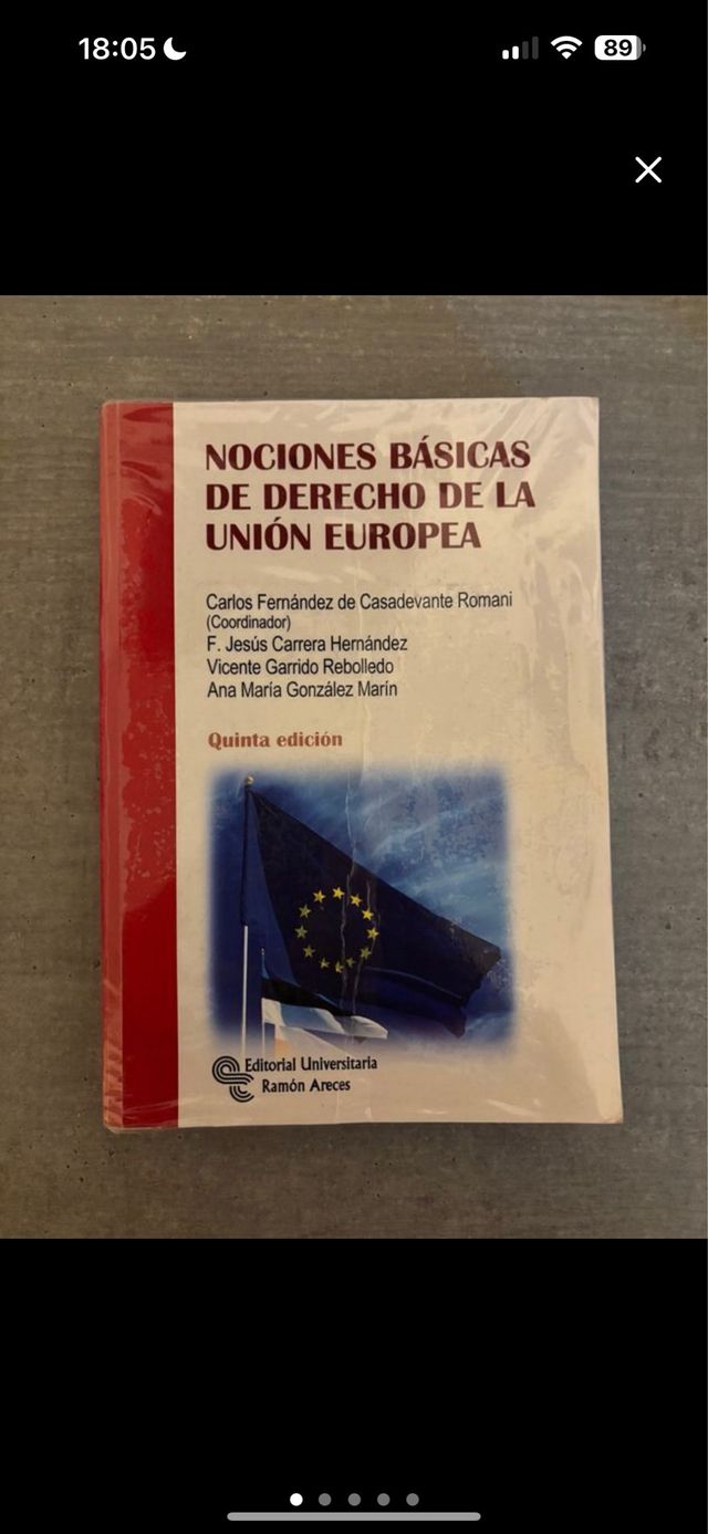 nociones básicas de derecho de la UE Word