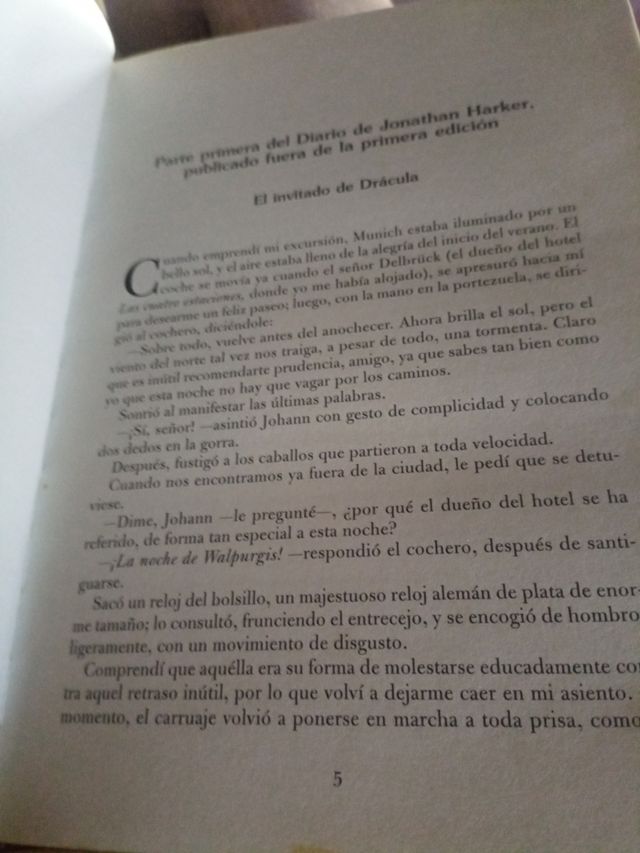 Novelas de suspense y terror: Drácula (I) (Span...