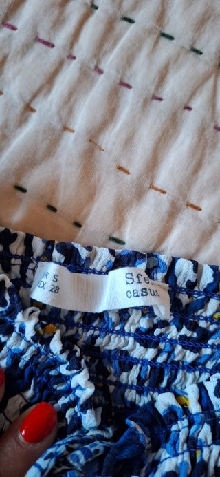 Vestido Sfera Étnico Talla S Sin Estrenar