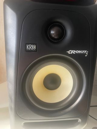 2 Altavoces  KRK Rokit 5 Monitor Negro