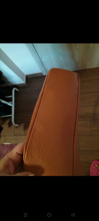 Borsa vera pelle cuoio con tracolla