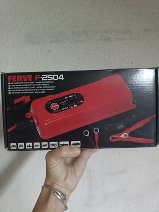 Cargador Baterías Automático FERVE F-2504