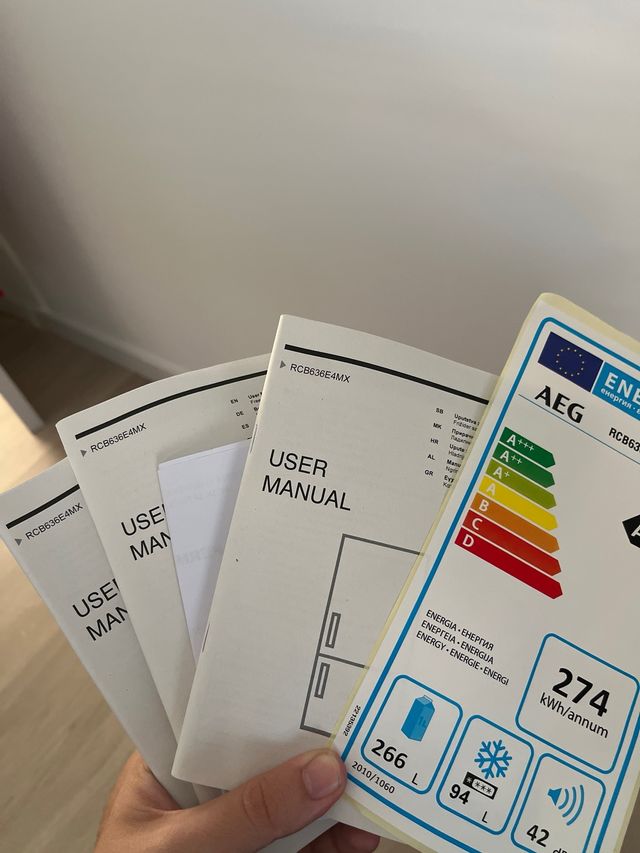 Accesorios Nevera AEG RCB636E4MX