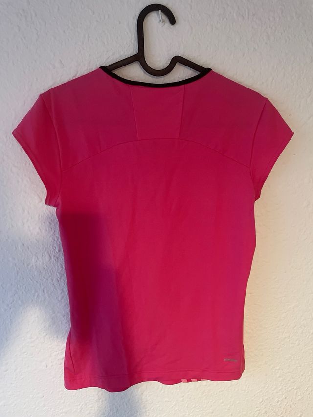 Camiseta Adidas Deportiva Rosa Talla XS