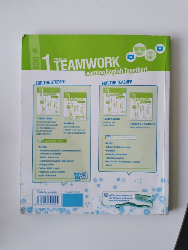 Teamwork 1ºeso Wb 20