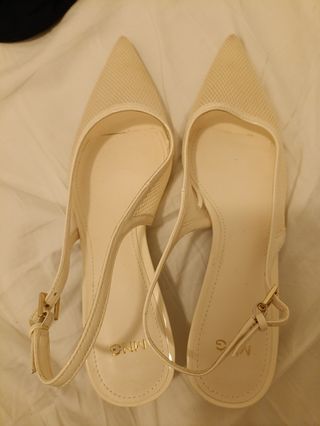 Zapatos Mango Beige Talla 35