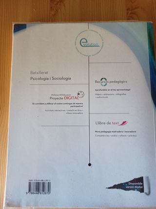 Psicologia 2n Batxillerat. Llibre alumne + Smar...