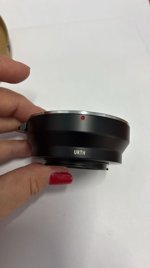 Adaptador de objetivo Canon EF/EF-S a cámara Micro