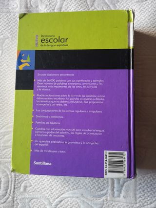 Nuevo diccionario escolar de la lengua español...
