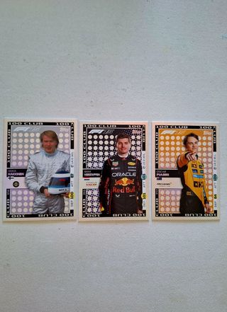 Cartas F1 100 Club Turbo Attax